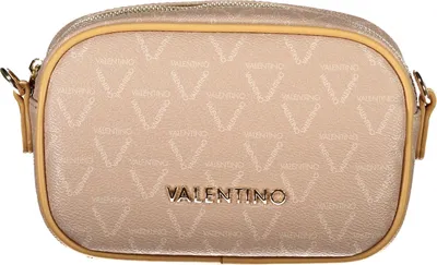Produktbild von Beige Damen Umhängetasche mit Kontrastdetails & verstellbarem Gurt