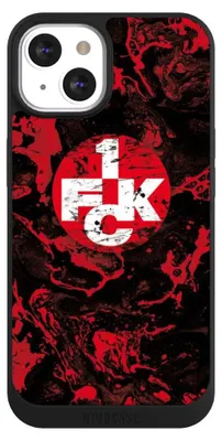 Produktbild von NIVOCASE Handyhülle für Apple iPhone 13  Hülle NIVOpure Case Schwarz 1. FC Kaiserslautern 1. FCK Logo