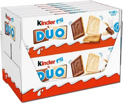 Produktbild von Ferrero Kinder Duo - Kartonware - 12x 150g
