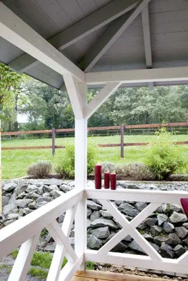 Produktbild von Alpholz Gartenpavillon Cannes 4 489x489 aus Holz Gartenhütte Gartenlaube