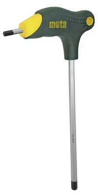 Obrázek produktu pro Mota Herramientas Lx03 Šestihran s T-rukojetí 3×125 mm, stříbrný  Stříbrný, univerzální velikost