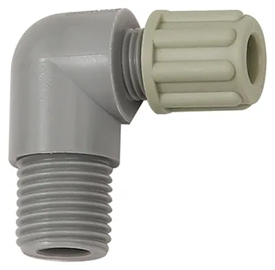Produktbild von Riegler Winkel-Einschraubverschraubung G 3/8 a., für Schlauch 9/12 mm, PA