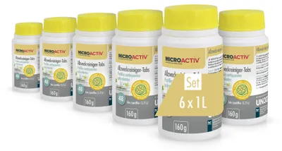 Produktbild von 6x 160 g Microactiv® Allzweckreiniger Tabs
