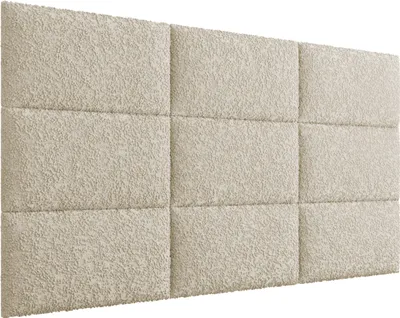 Produktbild von Wandpaneel Pag 60x30, Polsterwand für Schlafzimmer, Garderobe, Kinderzimmer (Farbe: Abriamo 3)