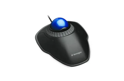 Produktbild von Kensington Orbit® Trackball mit Scroll Ring, Beidhändig, Optisch, USB Typ-A, Schwarz