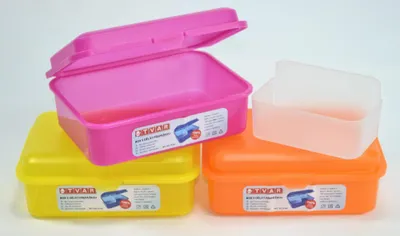 Obrázek produktu pro box 1,50l, svačina, dělený, 18x13x7cm, plast_EXTPLASTIMEX