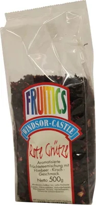 Produktbild von Früchtetee-Mischung FRUITICS Rote Grütze von Windsor-Castle, 500g Tüte