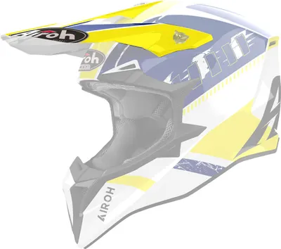 Zdjęcie produktu dla Kask Airoh WRAAAP Feel Yellow Blue