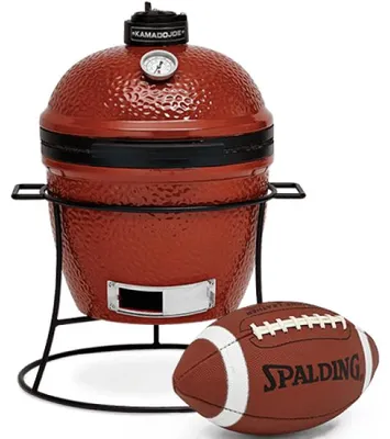 Productafbeelding van Kamado Joe keramische grill Junior, rood/zwart, de ideale oplossing voor flexibiliteit