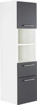 Produktbild von Hochschrank VIVA 135cm mit Tür anthrazit