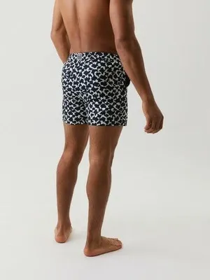 Productafbeelding van Björn Borg - Heren - Zwemshort - Marineblauw/Wit - Maat S