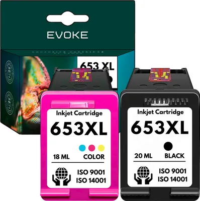 Produktbild von Kazeta pre HP 653 XL  DESKJET INK ADVANTAGE 1275 2374 2375 2775 2776 6075 6475 ❇️ ❇️