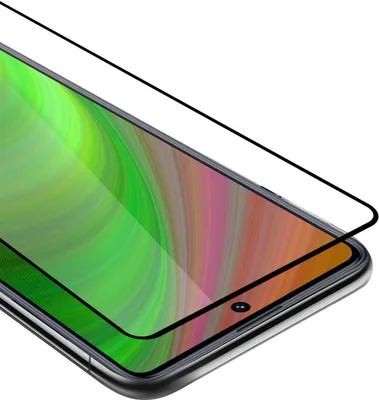 Image de Cadorabo film blindé pour Huawei P Smart 2021 film de protection en noir film plein écran tempered verre de protection