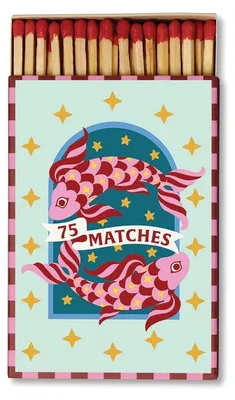 Zdjęcie produktu dla Paddywax ADOPO "Koi Fish" - ciemnoczerwone zapałki, 75 sztuk (9,6 cm)