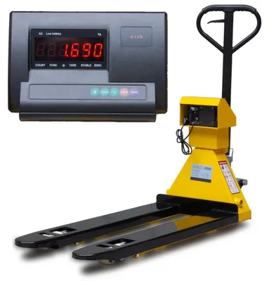 Zdjęcie produktu dla Wózek paletowy, paleciak z wagą Viber-System P3000W 3000kg