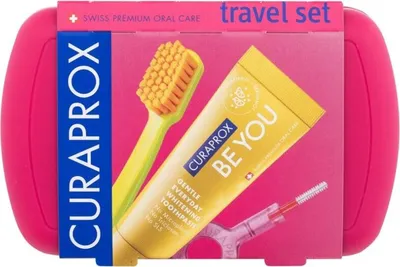Obrázek produktu pro Curaprox, Turistick sada erven - Dlouhodob!