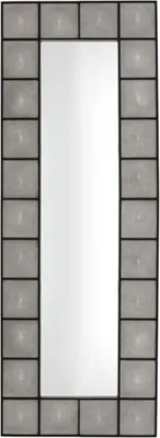 Produktbild von Casa Padrino Designer Luxus Mahagoni Wandspiegel 80 x H 220 cm - Luxus Qualität