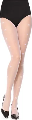 Image de Collants pour femmes Merry Style MSSST007 (blanc, XS-S) .