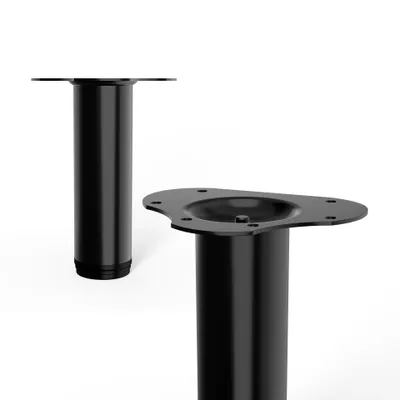 Obrázek produktu pro Walteco Nábytková noha kulatá, průměr 60mm, výška 200mm, černá