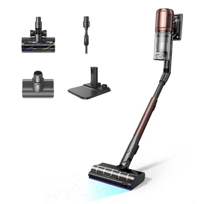 Obrázek produktu pro Akumulátorový vysavač Dreame V30, čištění podél hran 0 mm, sací výkon 330 AW, 90 min., filtrace 99,99 %, ruční vysavač TangleCut, osvětlení CelesTect 140°