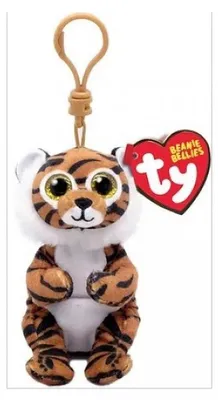 Produktbild von Ty Schlüsselanhänger Beanie Bäuche Clip Clawdia The Tiger
