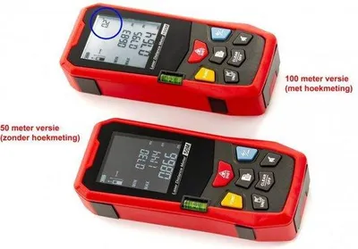 Productafbeelding van Professionele laser afstandsmeter voor metingen tot 100 meter