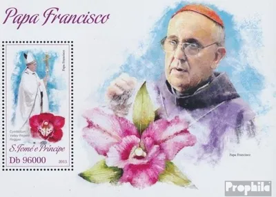 Produktbild von Briefmarken Sao Tome e Principe 2013 Mi Block 912 (kompl. Ausgabe) postfrisch Papst Franziskus