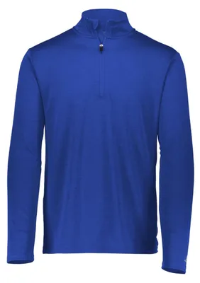 Productafbeelding van Russell Athletic heren lichtgewicht performance jack met rits tot halverwege, ideaal voor warming-up, kleur: koningsblauw