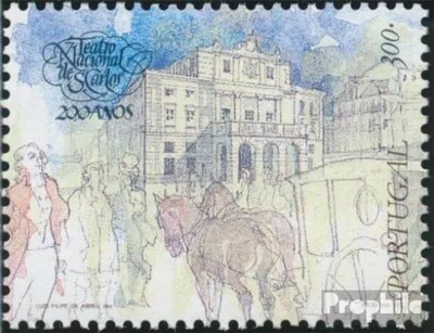 Produktbild von Briefmarken Portugal 1993 Mi 1966 (kompl.Ausg.) postfrisch Nationaltheater