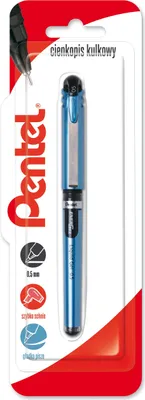 Image de Stylo à bille EnerGel BLN15 noir, pointe de 0,5 mm, 1 pièce - PENTEL
