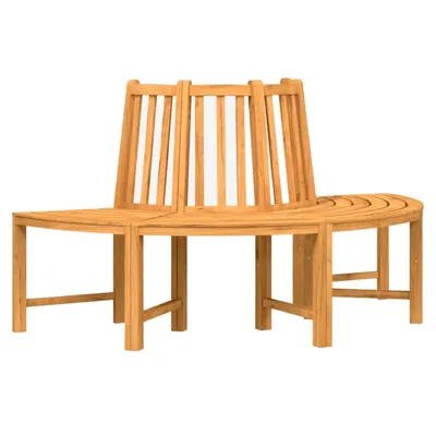 Produktbild von Baumbank Halbrund Ø160 cm Massivholz Teak