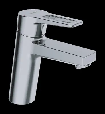 Immagine prodotto di HANSA HANSATWIST XL Mitigeur de lavabo, sans vidage, levier à bille, saillie : 123 mm, 09022285, 09022285