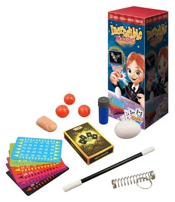 Produktbild von Buki Magie Zauberkasten mit 50 Tricks und Zubehör für Kinder