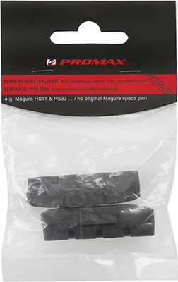 Produktbild von PROMAX Bremsgummi 50 H, schwarz für Magura HS11 und HS33