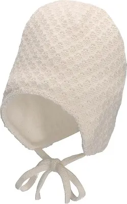 Produktbild von Sterntaler Strickmütze Bindebändern Gr.45 ecru