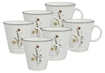 Immagine prodotto di Tazza in porcellana Nostalgie Meadow, 350ml, set da 6