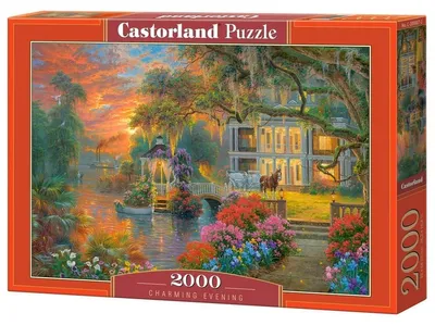 Produktbild von CASTORLAND Puzzle Charmanter Abend 2000 Teile