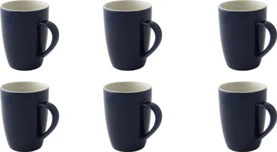 Produktbild von Palmer Colors Becher, 18 cl, blau Porzellan, Tasse, spülmaschinenfest, 6 Stück