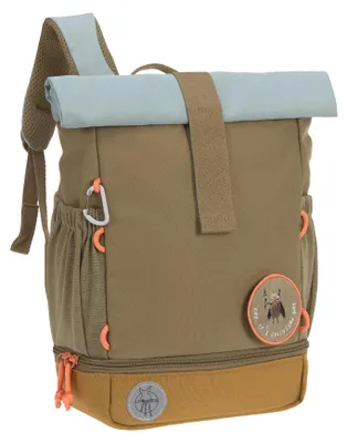 Obrázek produktu pro Ležérní dětský batoh – Mini Rolltop Backpack Nature, olivová