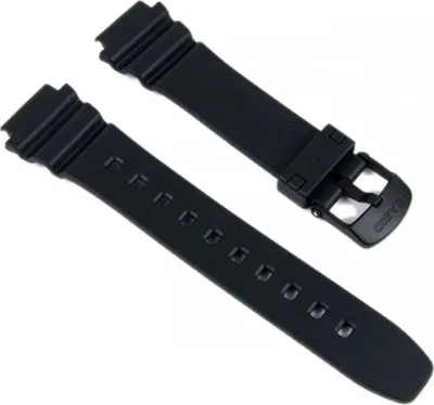 Produktbild von Casio Collection Uhrenarmband Resin schwarz | LW-202H > LW-202
