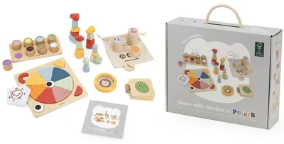 Produktbild von VIGA – Lernspielzeug-Set, Box, ab 36 Monaten