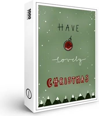 Produktbild von raxxa Premium-Puzzle "Have a lovely Christmas", 1000 Teile