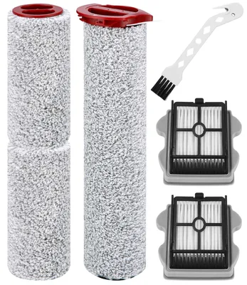 Ersatz-Bürstenrolle und Filter für Roborock Dyad Pro, 3 Filter + 2 Rollen