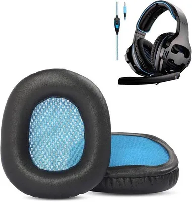 Productafbeelding van Oorkussens compatibel met Sades SA810 SA-810 SA-902 SA-903 SA-905 gamingheadsets, vervangende oorkussens