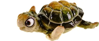 Produktbild von Formano 2er Set Dekofigur Schildkröte Harry - Polyresin 10 cm
