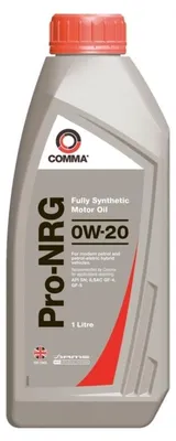 Produktbild von COMMA Pro-NRG für 0W-20 1 Liter Motoröl Motorenöl Synthetisch MS-6395 WSS-M2C946-A DEXOS 1 Öl