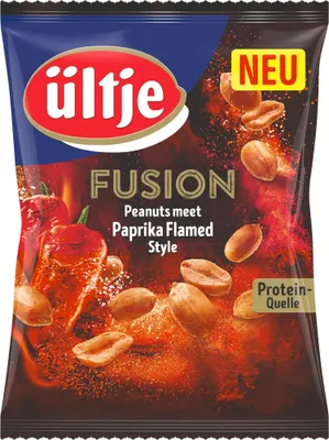 Image de Cacahuètes Ültje Fusion Paprika Flamed Style avec paprika 150g