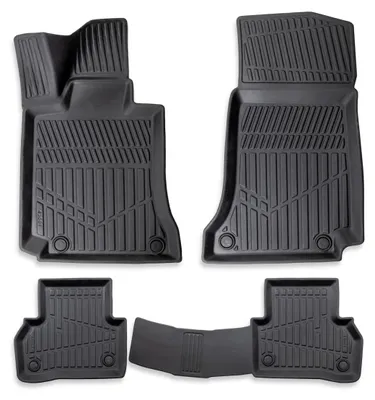 Produktbild von Erpassan 3D Gummifußmatten, 4‑teilig, für MERCEDES C‑Klasse (W205) 2014–2021