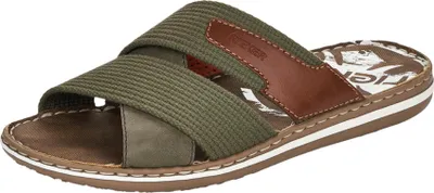 Produktbild von Rieker Herren Pantoletten 21066-54 grün Gr. 42