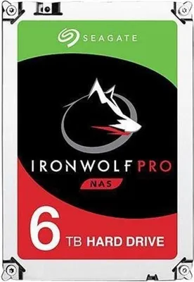 Produktbild von Seagate IronWolf Pro ST6000NE000 Interne Festplatte 3.5 Zoll 6000 GB Serial ATA III